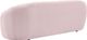 Meridian Furniture Elijah Pink Velvet Sofa-4