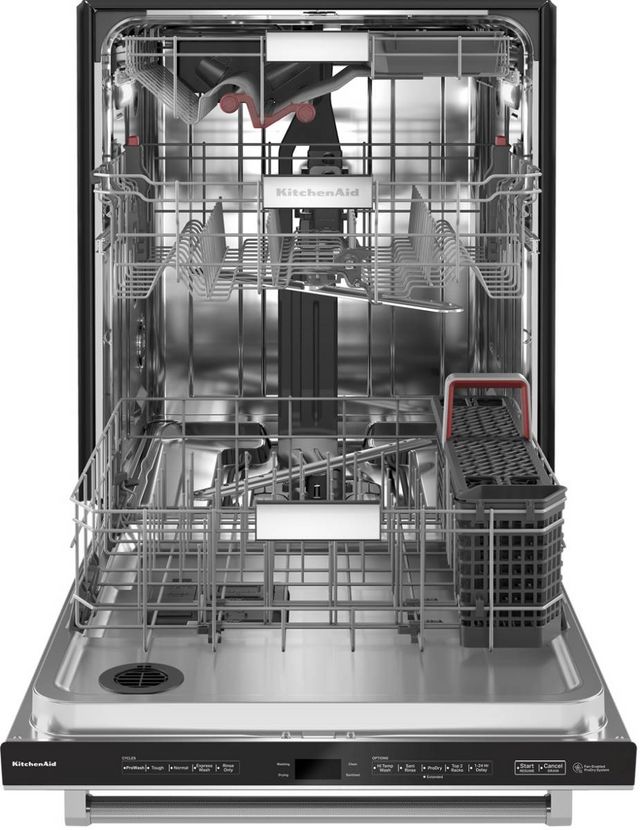 KitchenAid® 24" PrintShield™ Stainless Steel Built In Dishwasher-1