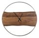 Signature Design by Ashley® Panchali Brown/Silver Wall Clock-0