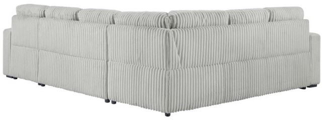 Coaster® Devonshire 3-Piece Gray U-Shape Sleeper Sectional and Storage Chaise -9