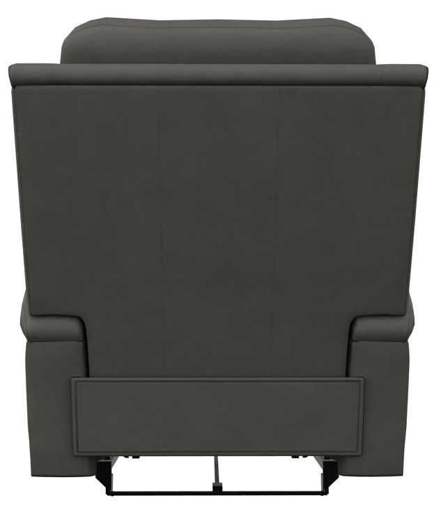 La-Z-Boy® Greyson Blue Grey Leather Power Wall Recliner with Headrest and Lumbar-3