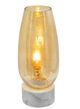 A & B Home Gold Marble Luster Glass Table Lamp-2