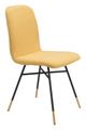 Zuo Modern Var Yellow Dining Chair-0
