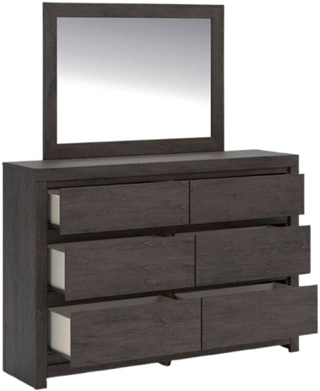 Signature Design by Ashley® Fraluna Charcoal Dresser and Mirror-4