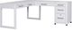 aspenhome® Norah Simply White Modular Desk-5