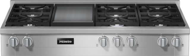 Miele 48" Liquid Propane Clean Touch Steel Rangetop-0