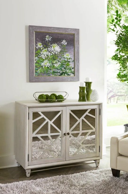 Hammary® Hidden Treasures Off-White Accent Cabinet-1
