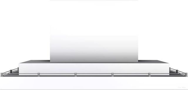 Vent-A-Hood® 66" White Contemporary Wall Mount Range Hood-0