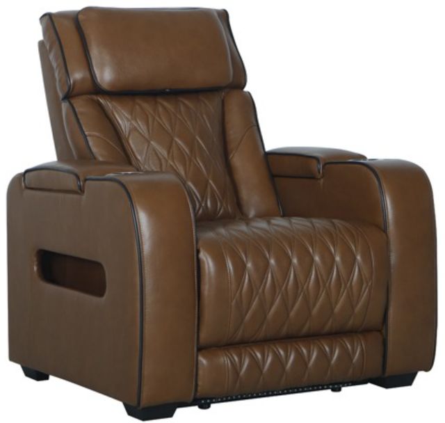 American Wholesale Furniture Opulence Carmel Power Recliner-0
