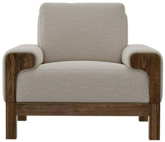 International Furniture Direct Sedona Beige Arm Chair-2