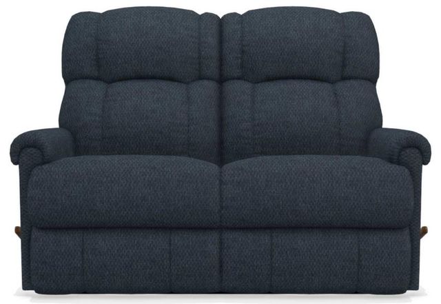 La-Z-Boy® Pinnacle Navy Manual Wall Reclining Loveseat-1