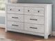 Signature Design by Ashley® Fenderport Whitewash 6-Drawer Dresser-1