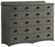 Intercon Oak Park Pewter Dresser-0