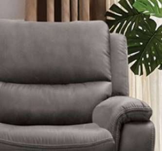 Furniture of America® Henricus 2-Piece Dark Grey Reclining Sofa Set-2