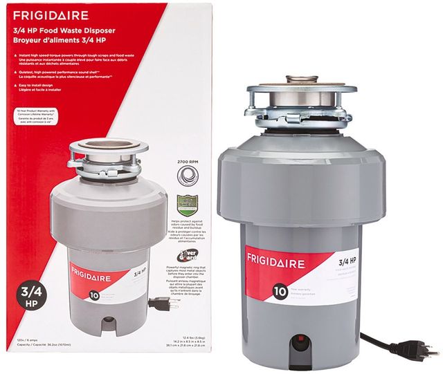 Frigidaire® 0.75 HP Direct Wire Garbage Disposal-2