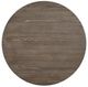 Cottage Creek Furniture Bar Harbor Natural Round Counter Height Dining Table with Cream Base-2