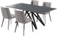 Armen Living Maine 2-Piece Gray Dining Chairs-4