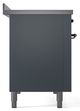 Ilve® Nostalgie II Series 48" Blue Grey Pro Style Induction Range-2
