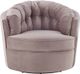 TOV Furniture Eloise Mauve Velvet Swivel Chair-1