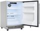 Silhouette® Professional Aragon 24" 5.5 Cu. Ft. Stainless Steel Outdoor All Refrigerator-3