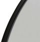 StyleCraft Black Round 42" Mirror-1
