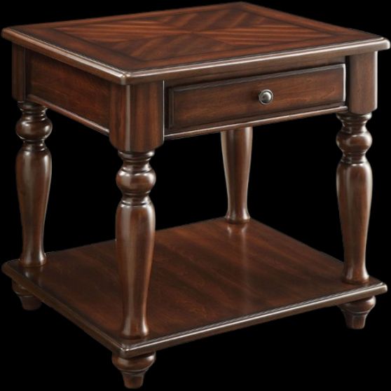 ACME Furniture Farrel Walnut End Table-0