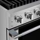 Hauslane HausPro Range 30" Stainless Steel Pro Style Gas Range with Stainless Steel Knobs-5
