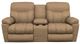 La-Z-Boy® Morrison Camel Manual Reclining Loveseat with Console-1