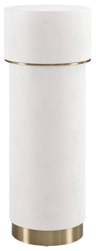 Uttermost® Wessex White Drink Table-0