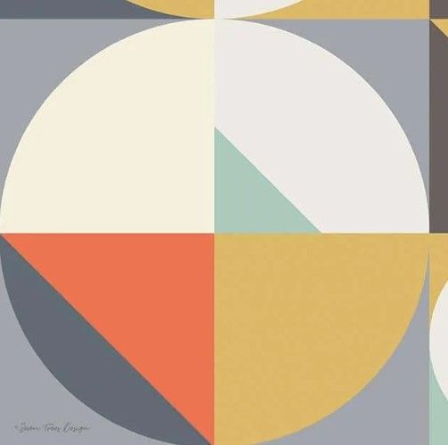 Classy Art Geo Shapes I by Seven Trees Design Wall Art-1