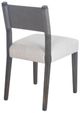 Nest Home Collections Elliot Black Wash/Gray/Vogar Ivory Dining Chair-4