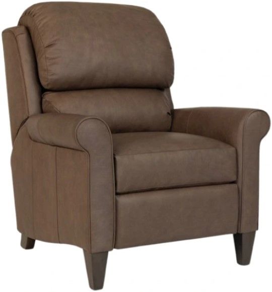 Smith Brothers Customizable 735 Leather Manual Recliner-0