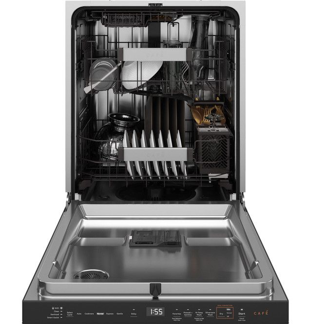 Cafe™ 24" Modern Glass Top Control Built In Dishwasher-1