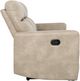 Primo™ International Gotham Bruce Taupe Faux Leather Manual Motion Sofa-5