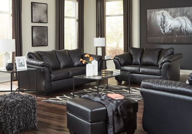 Signature Design by Ashley® Betrillo Black Sofa-2