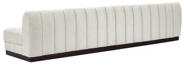 Meridian Furniture Quinn 4-Piece Cream Modular Armless Sofa-3
