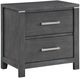 New Classic® Home Furnishings Odessa Charcoal Nightstand-0