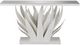 Currey & Company Agave Mirror Top Console Table with Gesso White Base-2