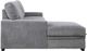 Homelegance® Morelia 2-Piece Gray Left Arm Facing Sectional with Pull-out Bed and Hidden Storage -4