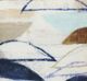 Stylecraft Norman Wyatt Home Beige/Blue Designer Throw Pillow-1