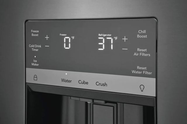 Frigidaire Gallery® 27.8 Cu. Ft. Smudge-Proof® Black Stainless Steel French Door Refrigerator-3