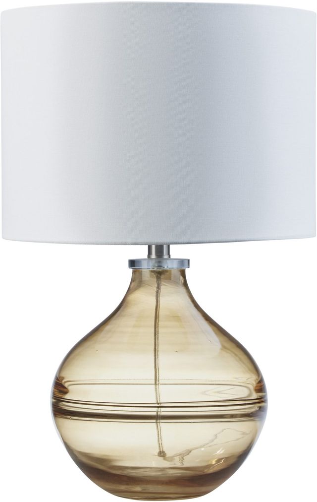Signature Design by Ashley® Lemmitt Amber Table Lamp-0