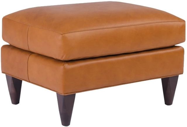 Smith Brothers Customizable 261 Leather Ottoman-0