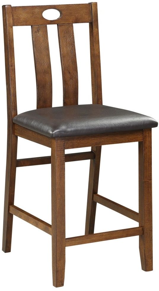 Homelegance® Weston 5-Piece Brown Pack Counter Height Set-2