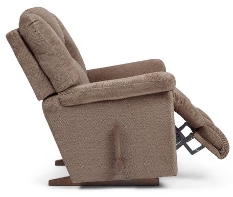 La-Z-Boy® Maverick Brownstone Manual Rocking Recliner-4