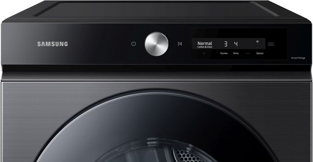 Samsung Brushed Black Front Load Laundry Pair-3
