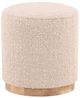 Dovetail Furniture Gema Ivory/Natural Stool-0