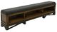 International Furniture Direct Walnut Reddish Brown Queen Panel Bed-3