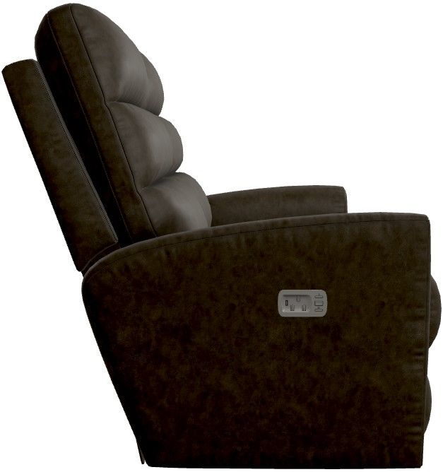 La-Z-Boy® Liam Ash Power Wall Reclining Loveseat with Headrest and Lumbar-2