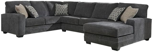Benchcraft® Tracling 3-Piece Slate Left-Arm Facing Sectional and Chaise